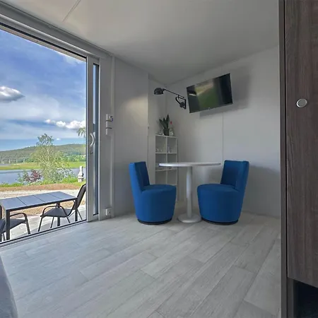 بيت للعطل Seeblick - Tinyhouse Direkt Am نينبورغ فورم والد